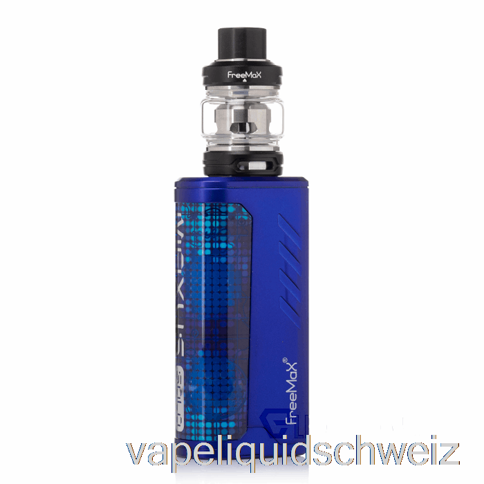 Freemax Maxus Solo 100 W Starterkit Kobaltblau Vape Liquid E-Liquid Schweiz